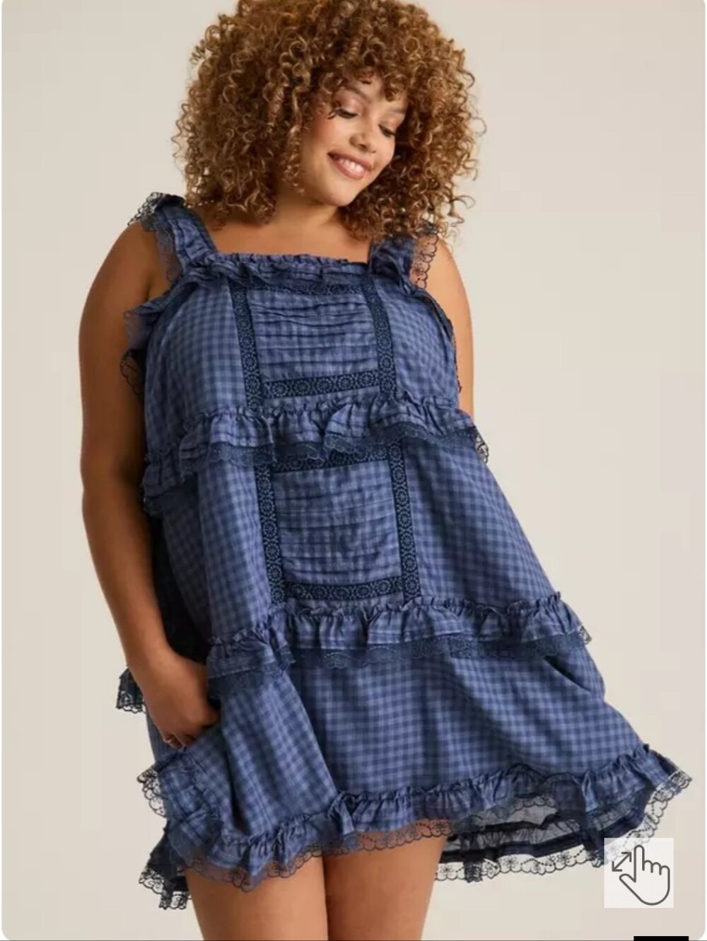 NWT Festi Open Back Tiered Dress